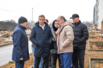 В Яхроме продолжается строительство трёх домов для переселения жителей из аварийного жилья