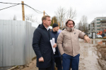 В Дмитрове продолжаются работы по возведению пристройки на 350 мест к Внуковской школе