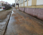 Специалисты МКУ «ЖКХ и благоустройство» оперативно отреагировали на сообщение жительницы Дмитрова