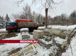 Новую стелу «Населенный пункт воинской доблести» начали устанавливать в Яхроме