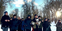 В Яхроме катанием на лыжах и массовым забегом поздравили олимпийского Мишку - Regions.Ru