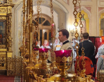 Как в старейшем храме Дмитрова прошло главное богослужение года
