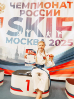 Триумфальная победа: юная дмитровская спортсменка в третий раз стала чемпионкой России