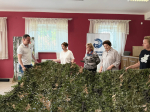 Депутат Московской областной Думы Александр Орлов передал дмитровским мастерицам основы для плетения масксетей