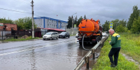 В Дмитрове продолжается борьба с последствиями мощного ливня - Regions.Ru