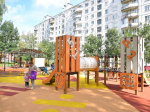 Новые площадки и зоны отдыха: улица Космонавтов в Дмитрове станет комфортнее